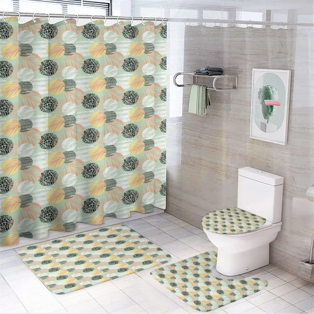 Exotic Palm Leaves Aloha — 4-Piece Bathroom Set preview