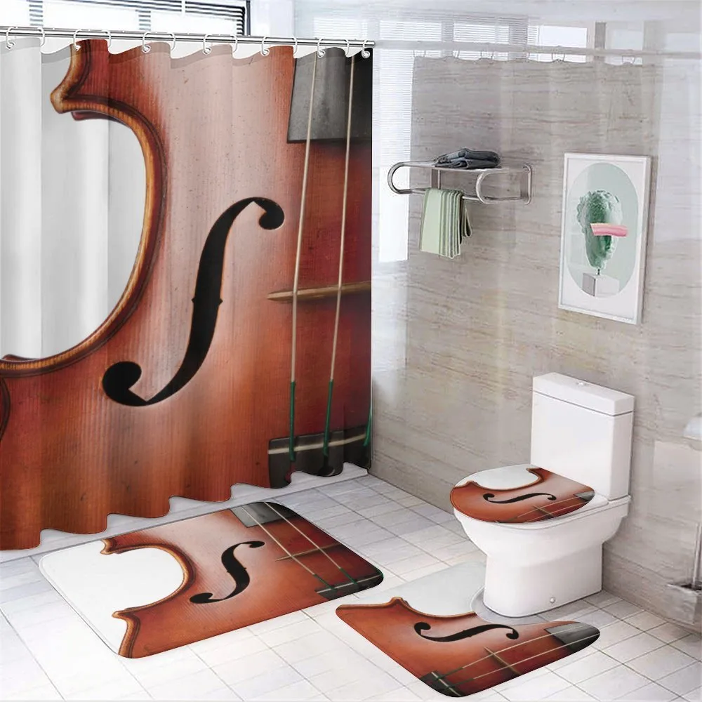 Macro Instrument Photography — 4-Piece Bathroom Set preview