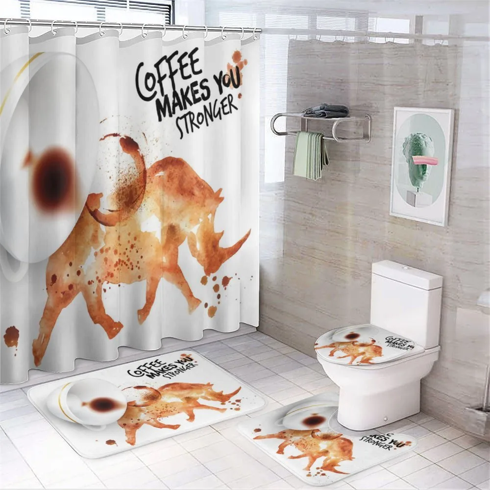 Wild Rhino — 4-Piece Bathroom Set preview