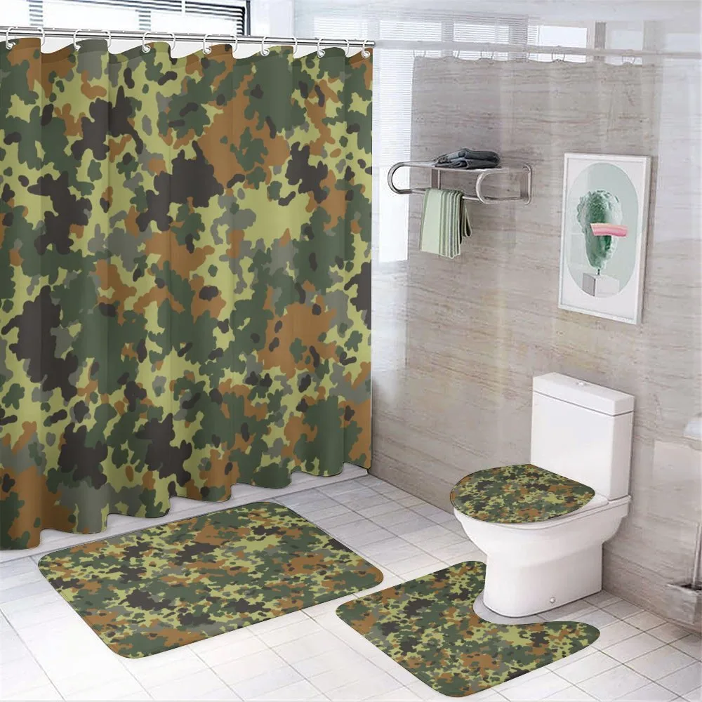 Classic Germany Pattern — 4-Piece Bathroom Set preview