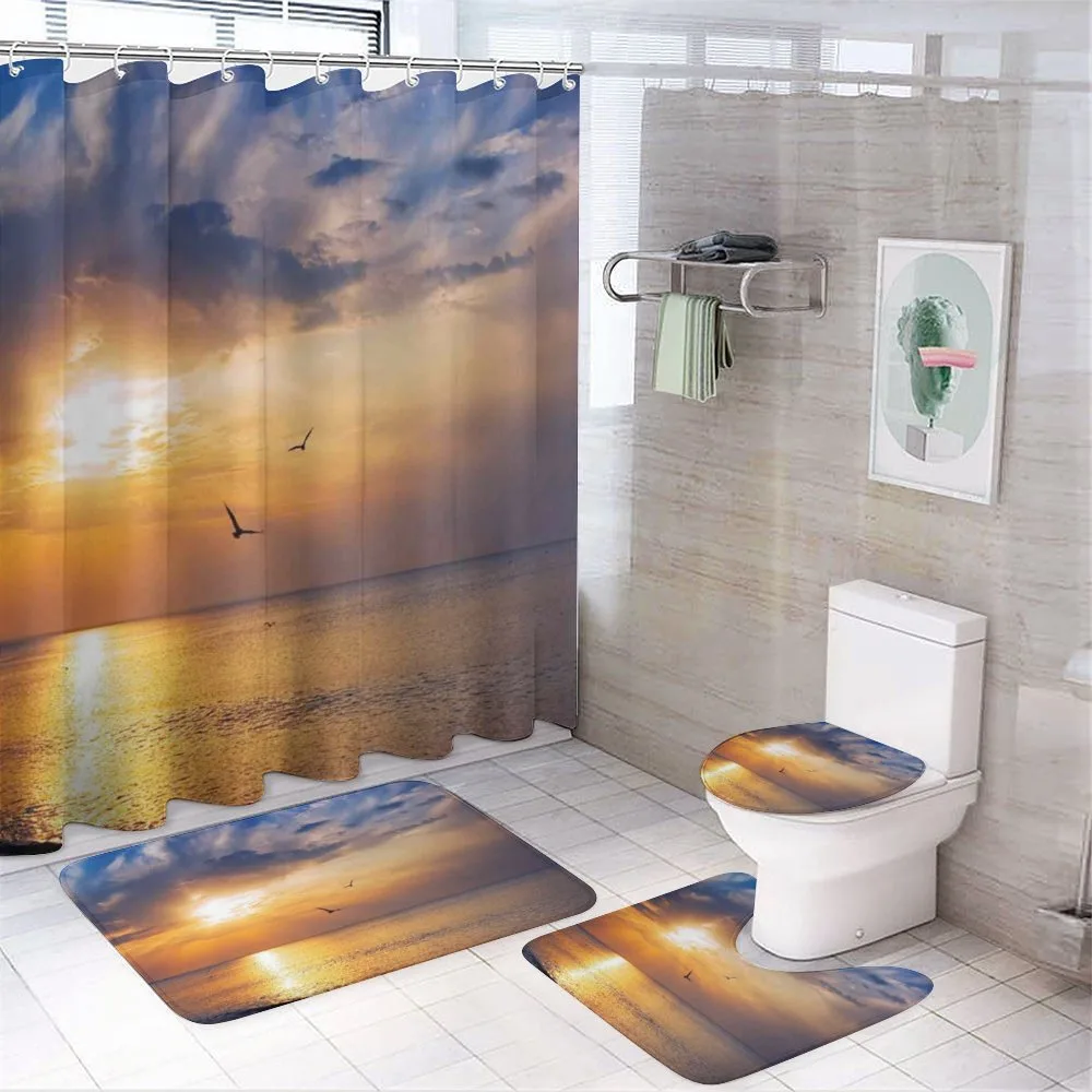 Early Morning Sunrise — 4-Piece Bathroom Set preview