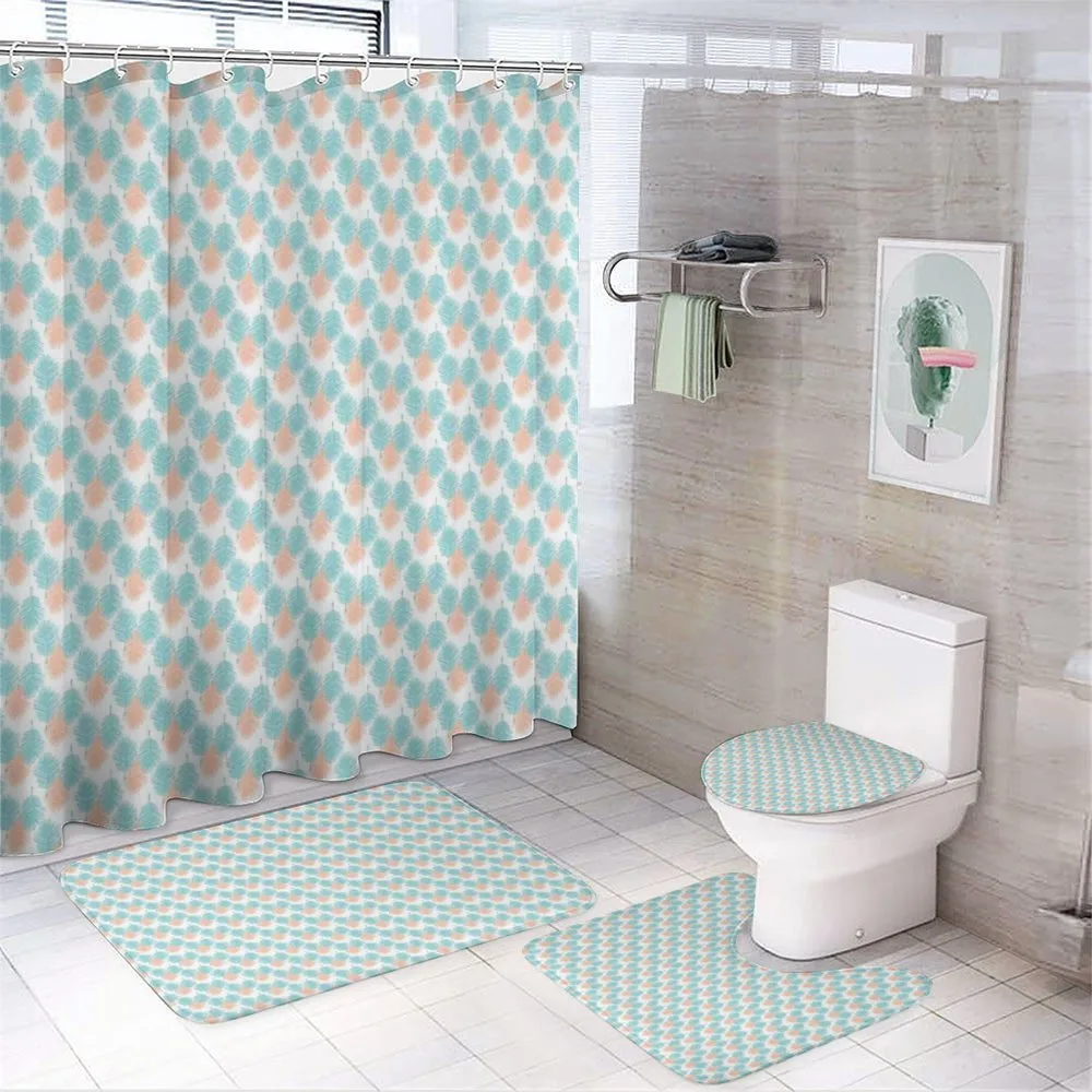 Exotic Leaves Hawaiian — 4-Piece Bathroom Set preview