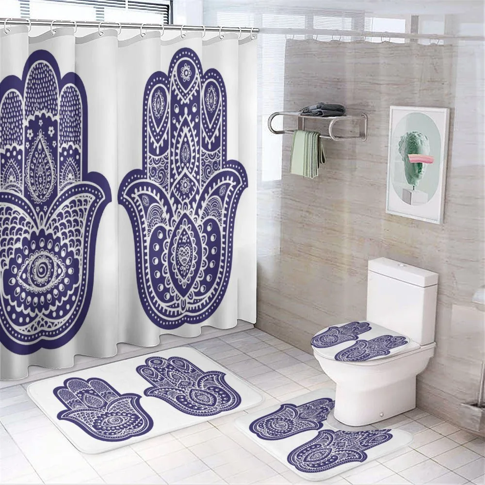 Old Ornaments — 4-Piece Bathroom Set preview