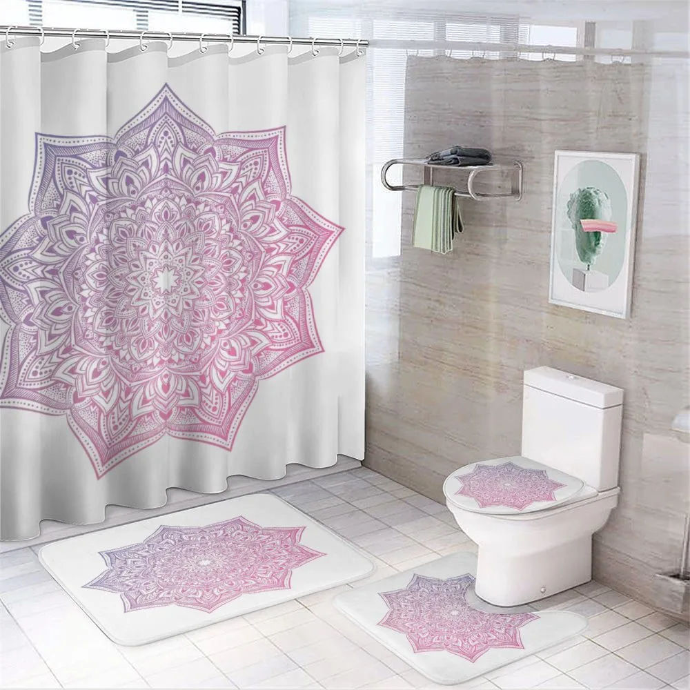 Oriental Yoga Round — 4-Piece Bathroom Set preview