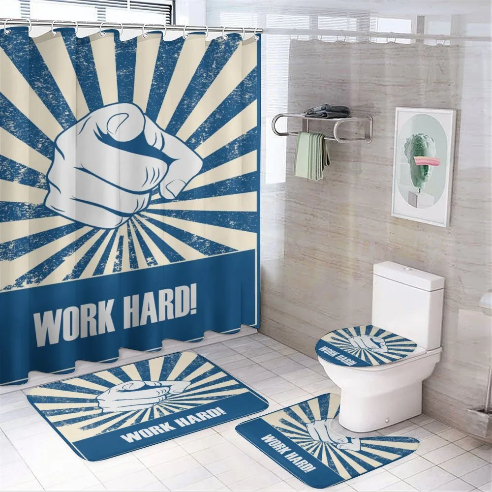 Pointing Finger — 4-Piece Bathroom Set preview