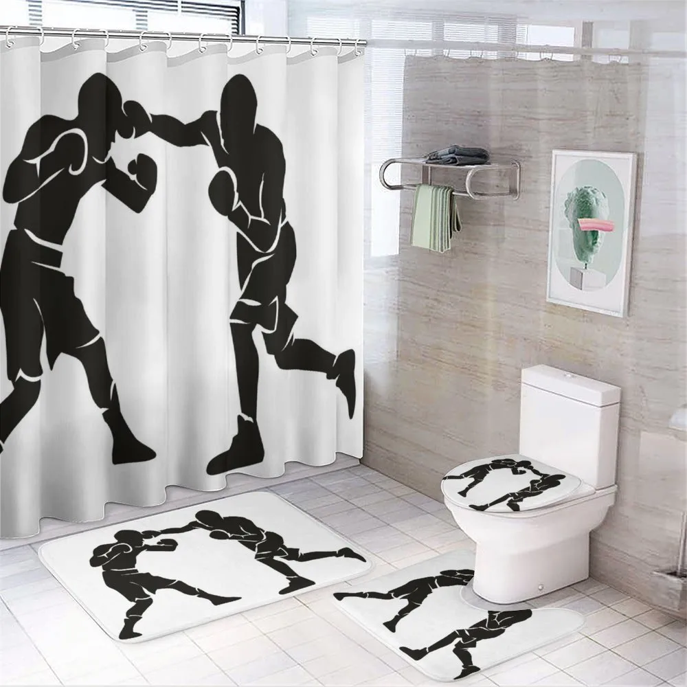Professional Boxer Punch — 4-Piece Bathroom Set preview