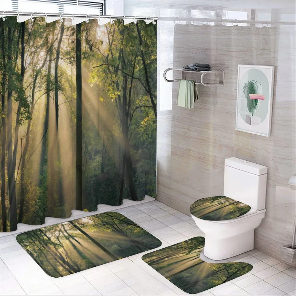 Summertime Countryside — 4-Piece Bathroom Set preview
