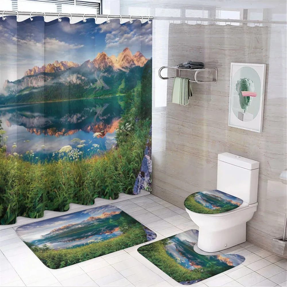 Sunny Summer Morning — 4-Piece Bathroom Set preview