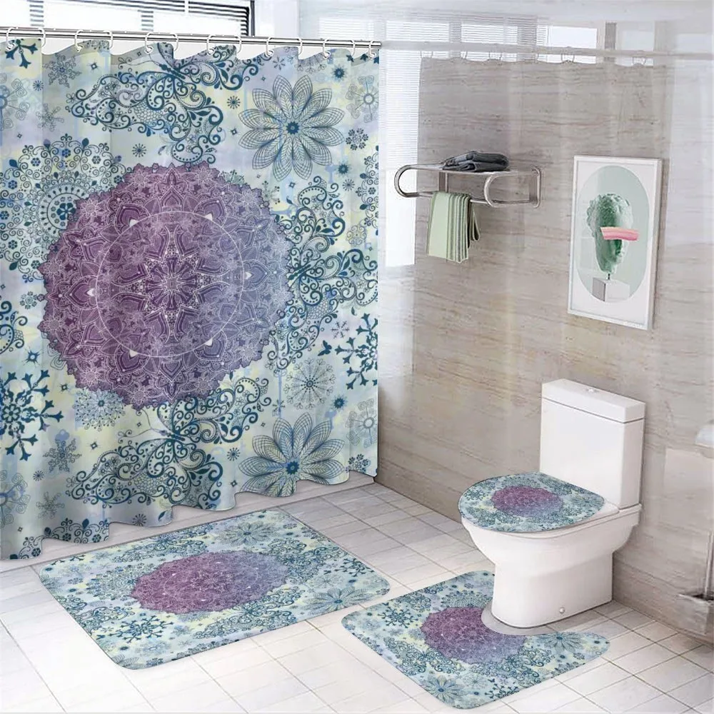 Eastern Motifs Ombre — 4-Piece Bathroom Set preview
