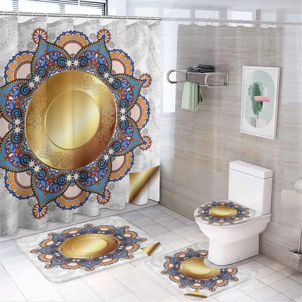 Floral Boho — 4-Piece Bathroom Set preview