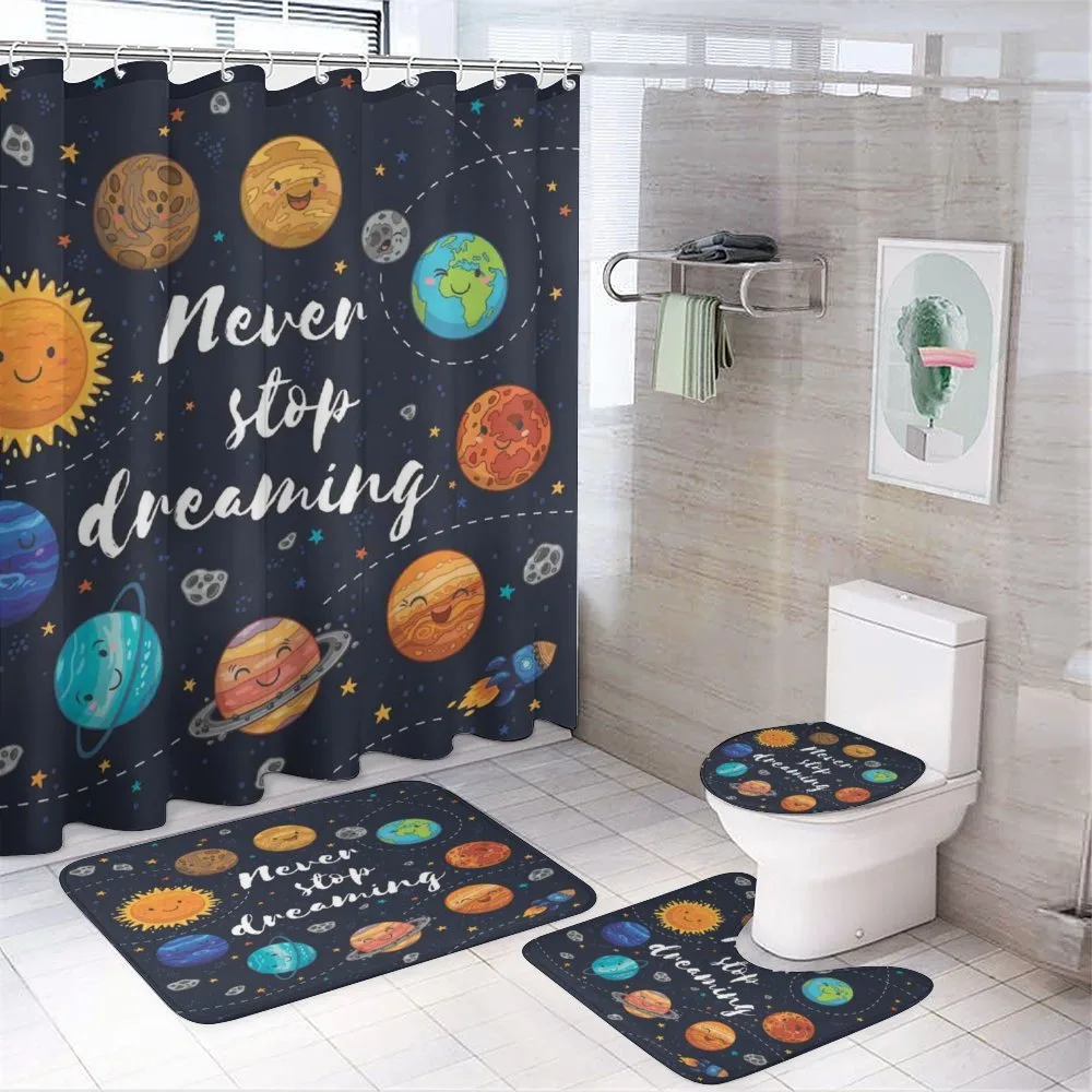 Outer Space Star Cluster — 4-Piece Bathroom Set preview