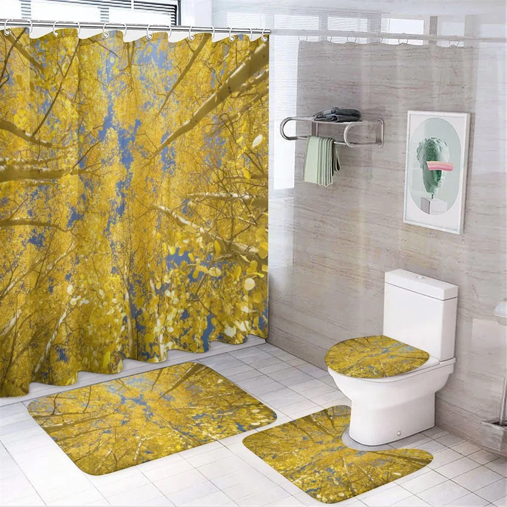Aspen Trees — 4-Piece Bathroom Set preview