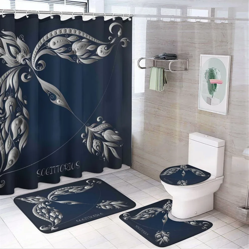 Bow Arrow Motif — 4-Piece Bathroom Set preview