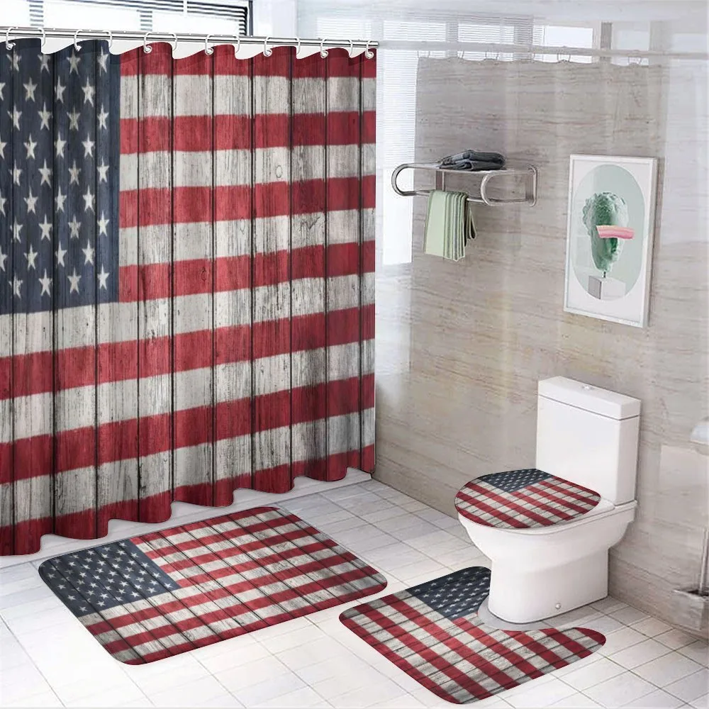 Fourth of July Independence — 4-Piece Bathroom Set preview