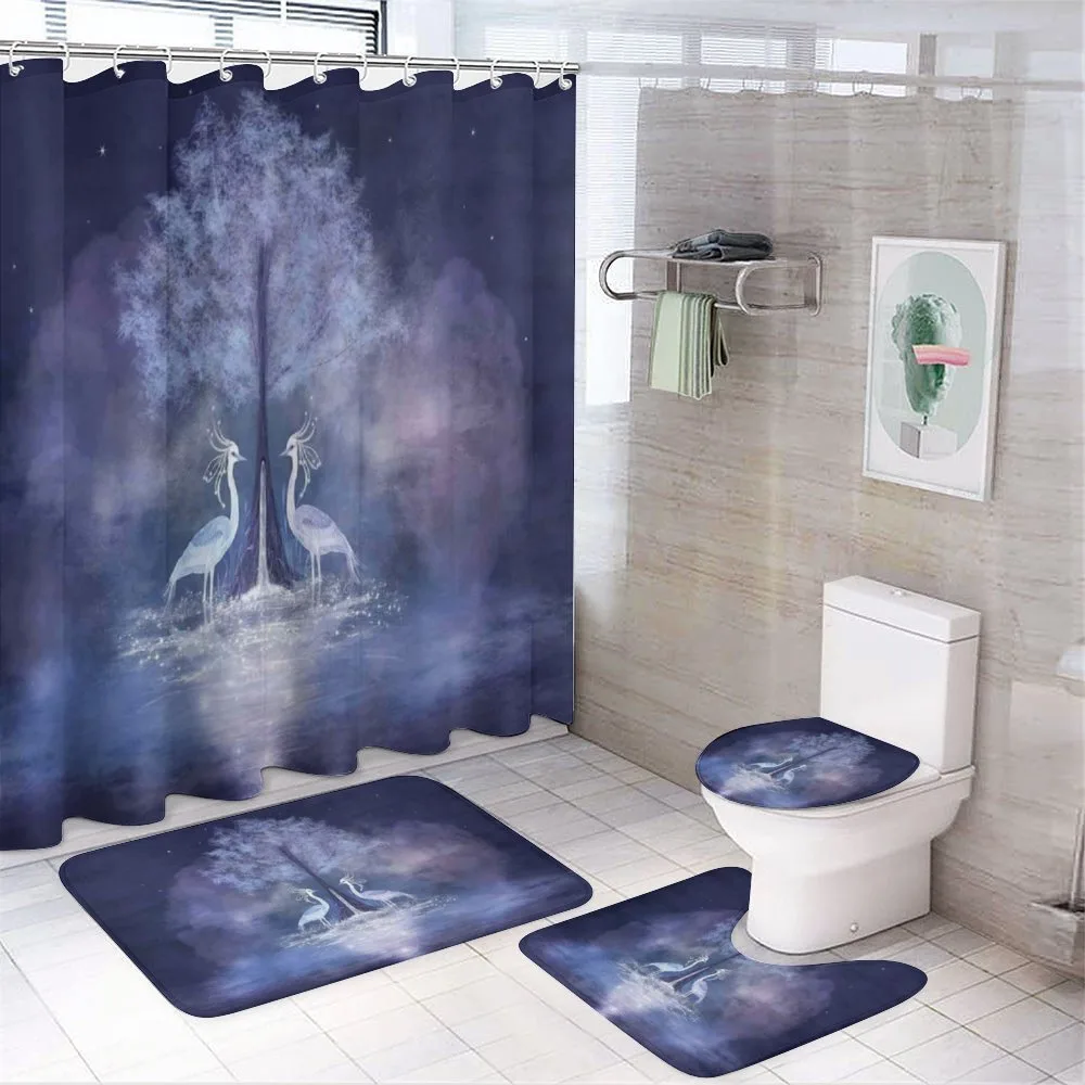 Mythical Dreamy Creature — 4-Piece Bathroom Set preview