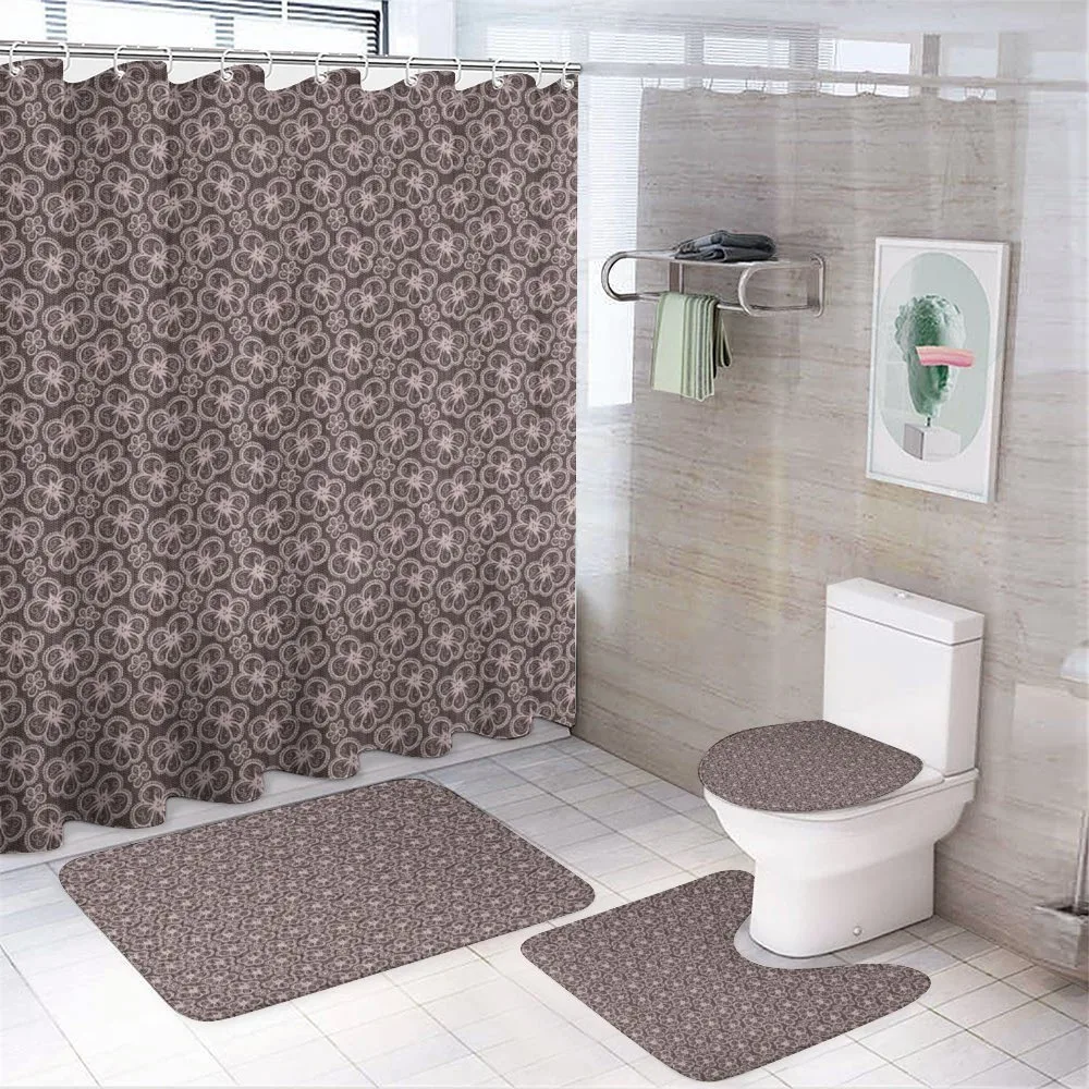 Lacy Texture Inspiration — 4-Piece Bathroom Set preview