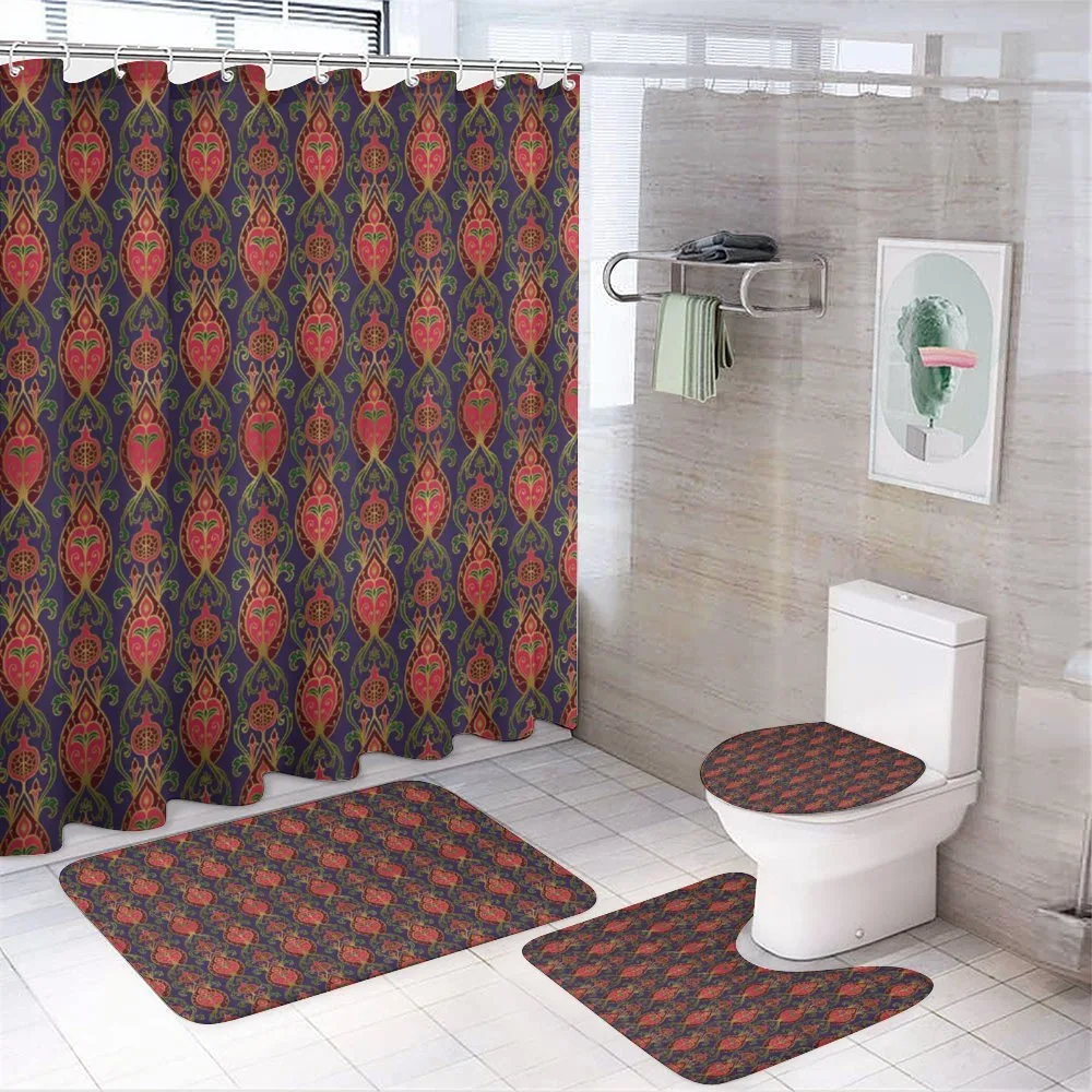 Orient Pomegranates 4-Piece Bathroom Set product video