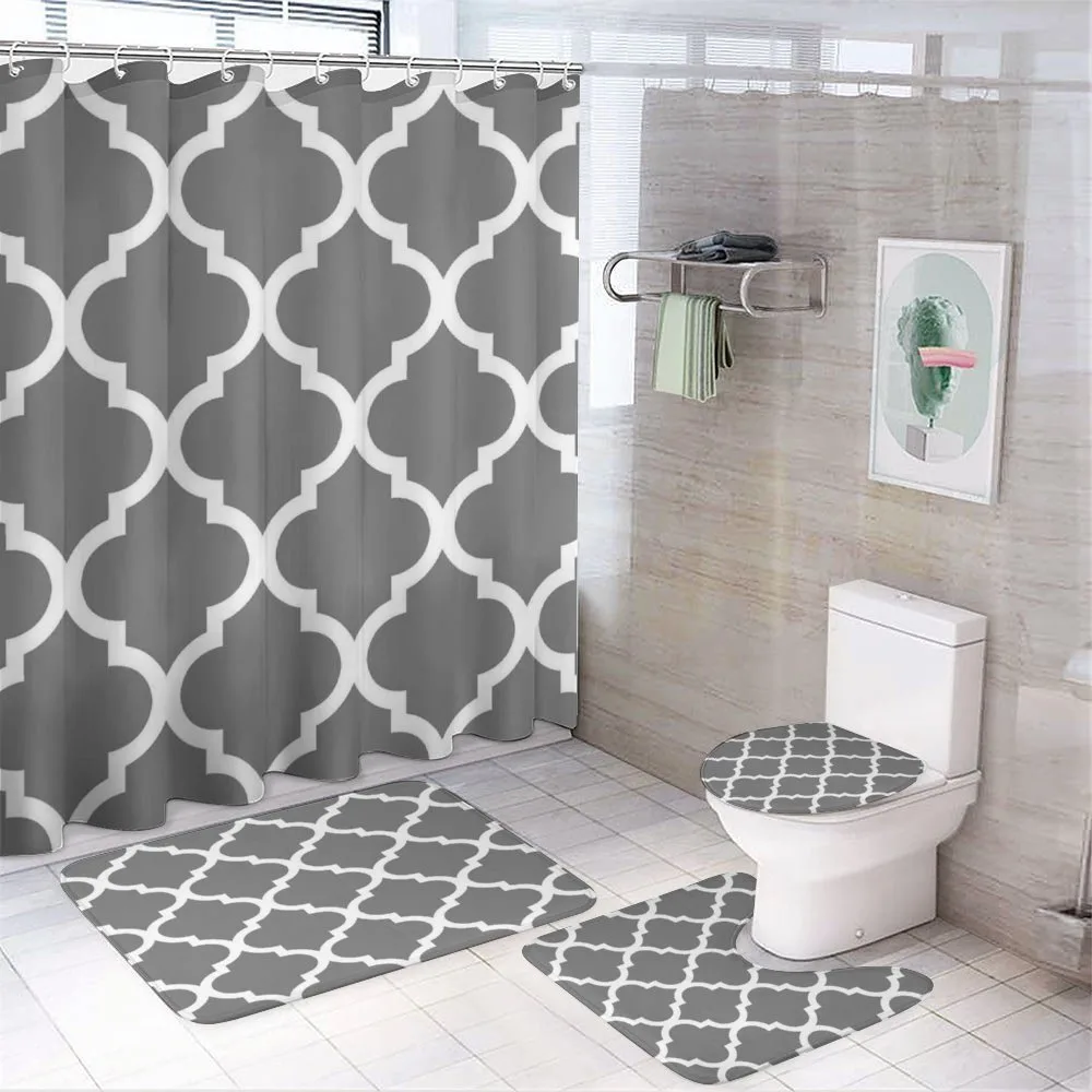 Victorian Motifs — 4-Piece Bathroom Set preview