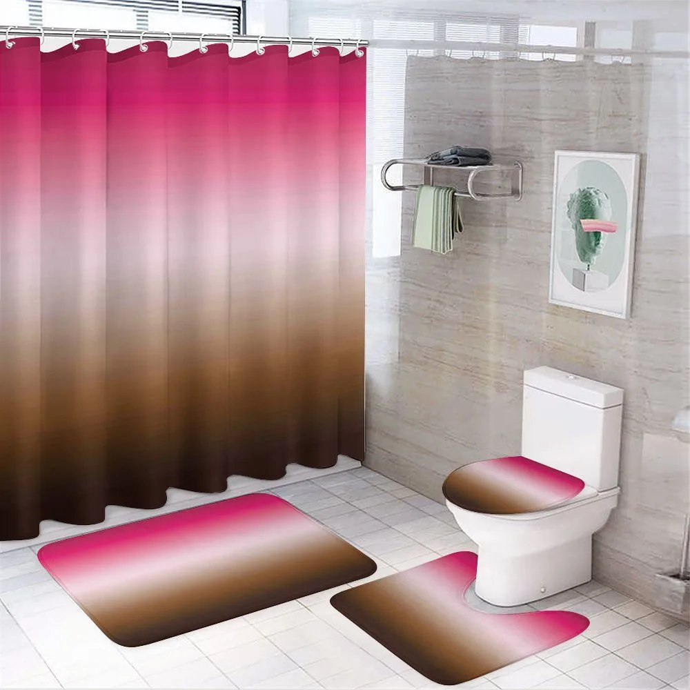 Simplistic Abstract — 4-Piece Bathroom Set preview