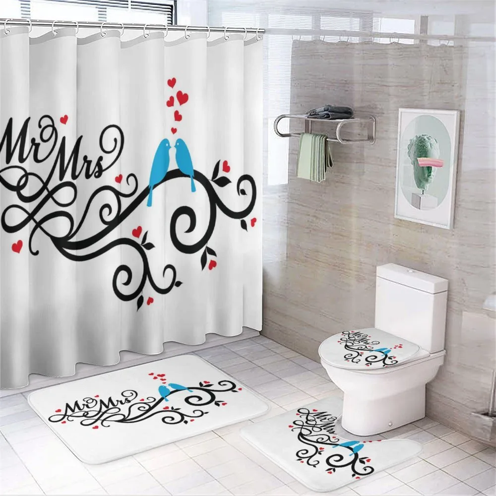 Mr. Mrs. Birds Branch — 4-Piece Bathroom Set preview