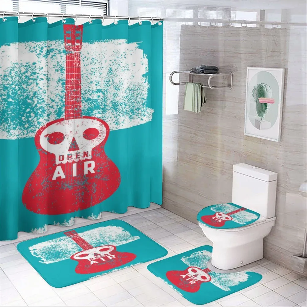 Open Air Festival Guitar — 4-Piece Bathroom Set preview