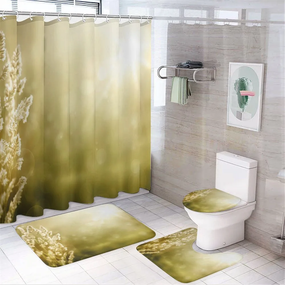 Scenic Autumn Meadow — 4-Piece Bathroom Set preview