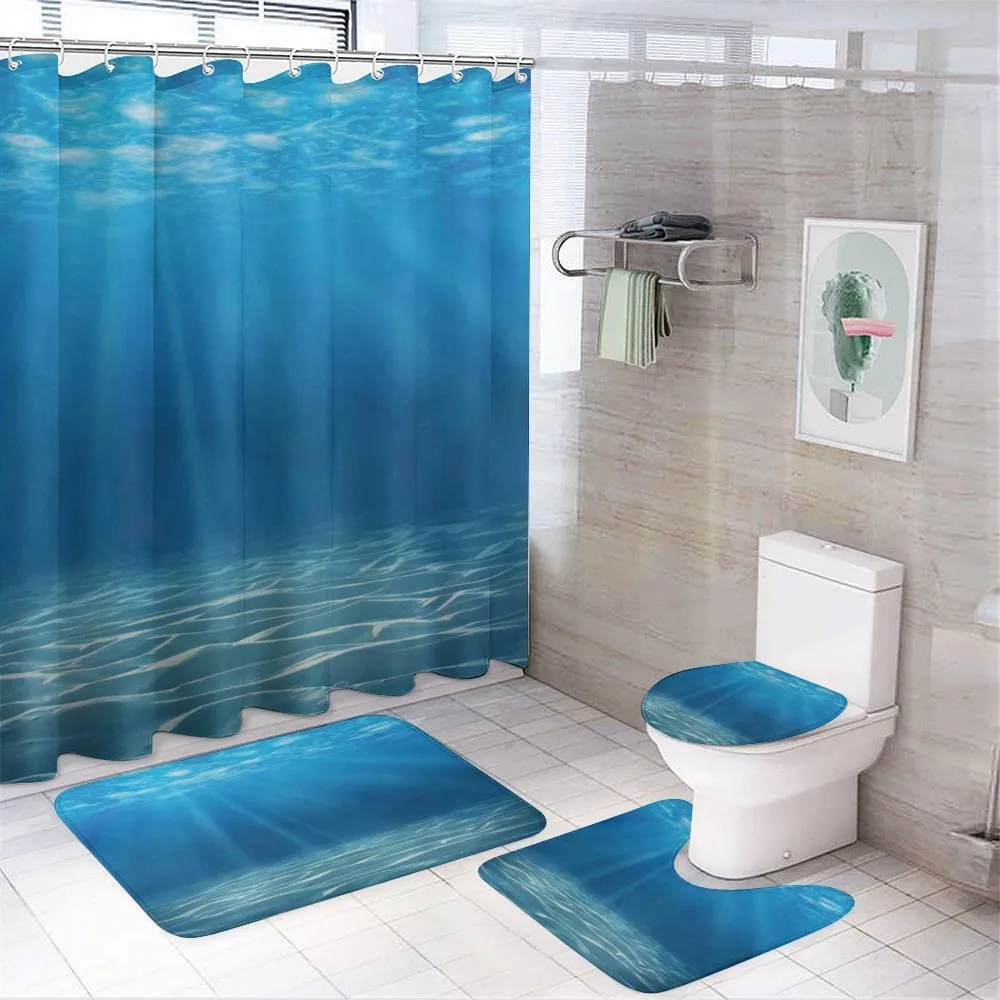 Underwater Wilderness — 4-Piece Bathroom Set preview