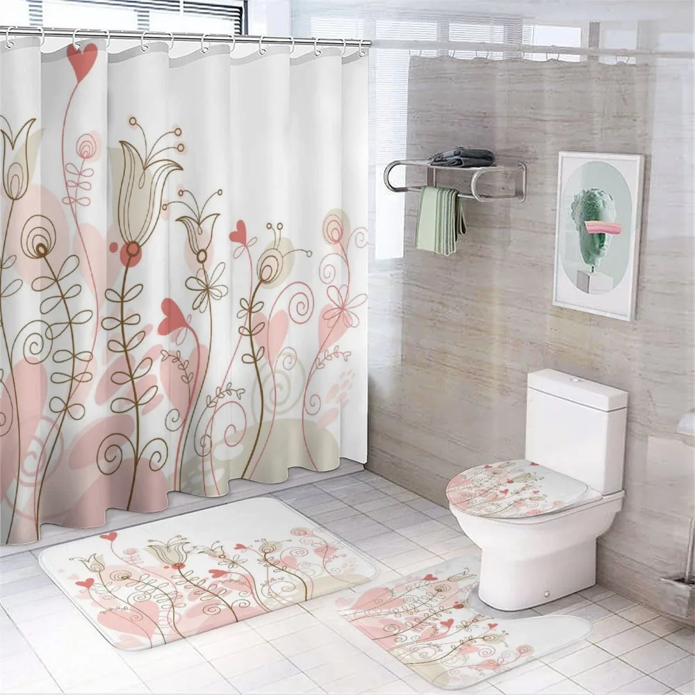 Wedding Inspired Art — 4-Piece Bathroom Set preview