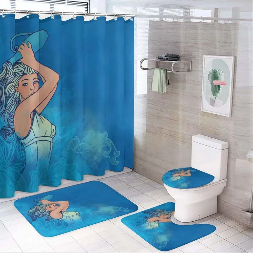 Woman Lady Arts — 4-Piece Bathroom Set preview