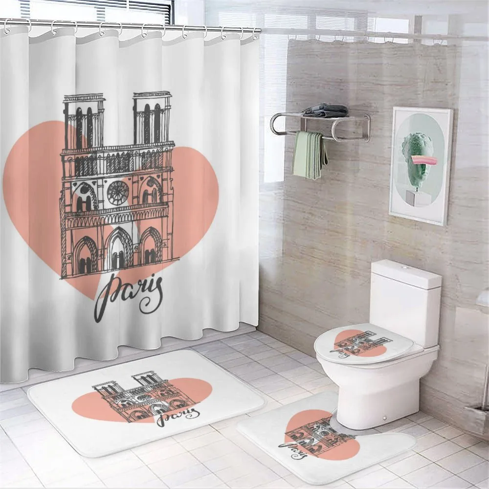 Broken Heart — 4-Piece Bathroom Set preview