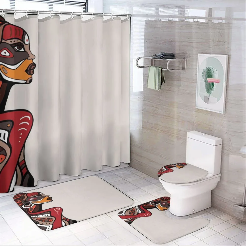 Ethno Fashion — 4-Piece Bathroom Set preview