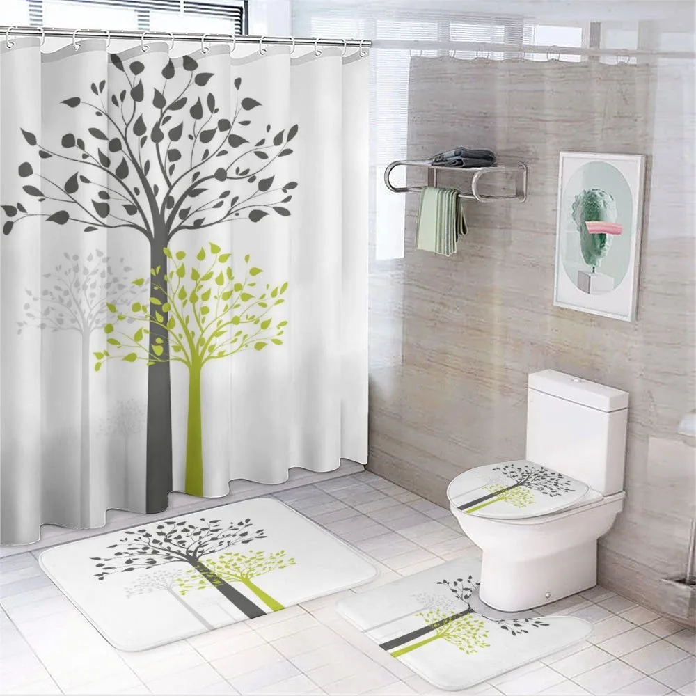 Mother Nature Trees — 4-Piece Bathroom Set preview
