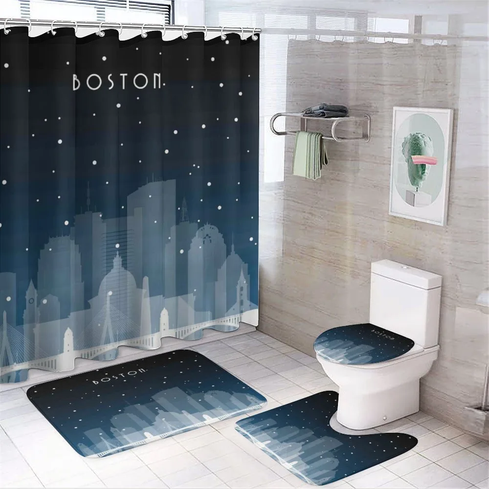 Nocturnal City Concept — 4-Piece Bathroom Set preview