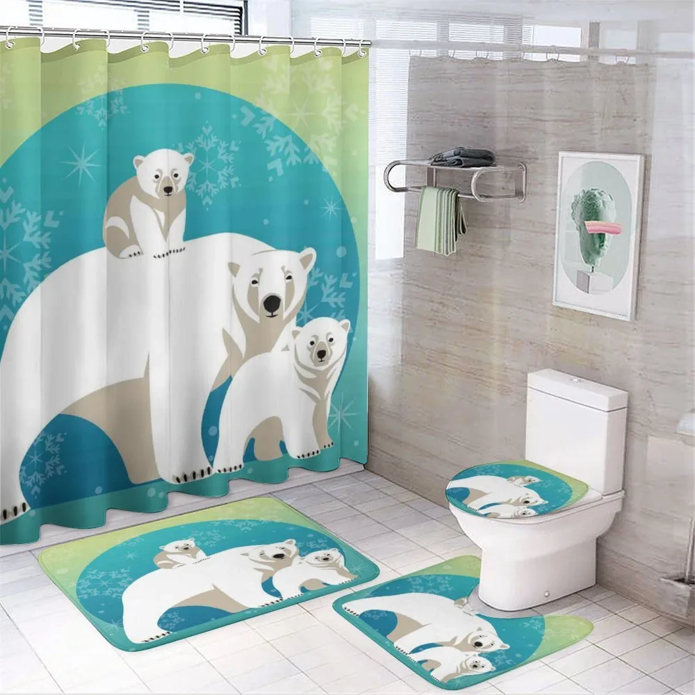 Noel Ice Land Family — 4-Piece Bathroom Set preview
