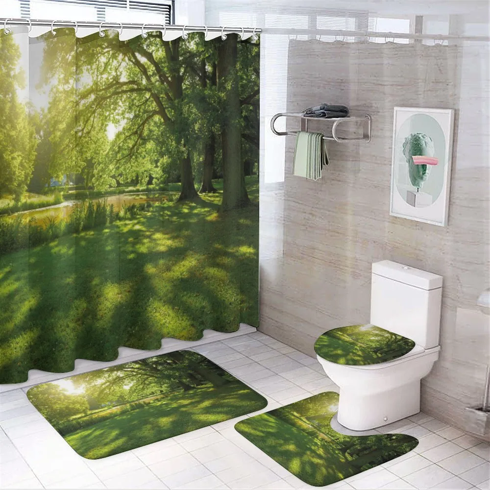 Summer Park Hamburg 4-Piece Bathroom Set product video