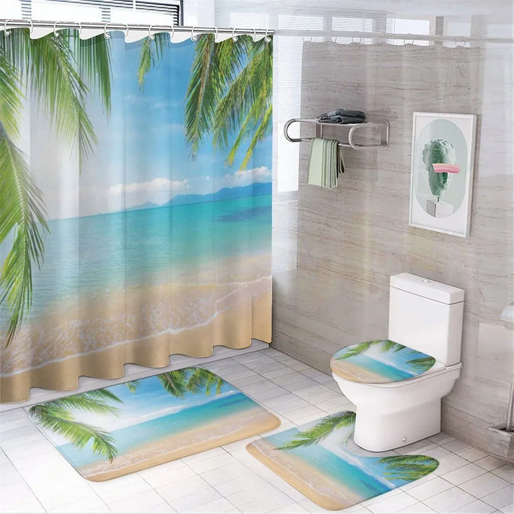 Surf Tourism Thailand — 4-Piece Bathroom Set preview