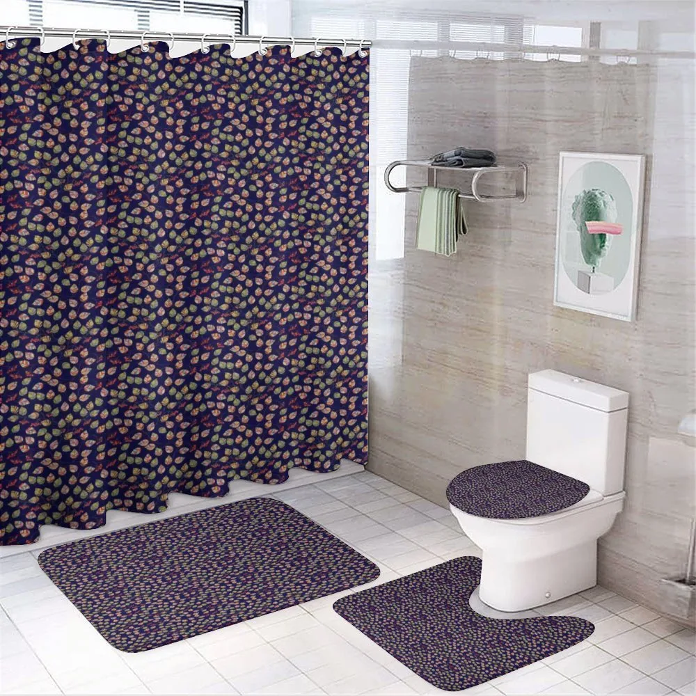 Berry Filled Branches — 4-Piece Bathroom Set preview