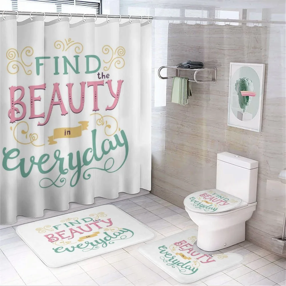 Find the Beauty in Everyday — 4-Piece Bathroom Set preview