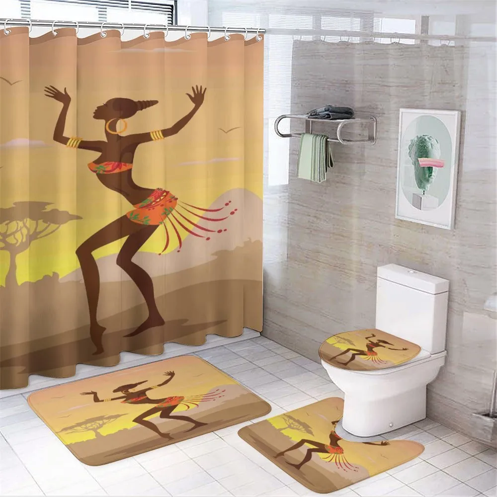 Amazon Lady — 4-Piece Bathroom Set preview