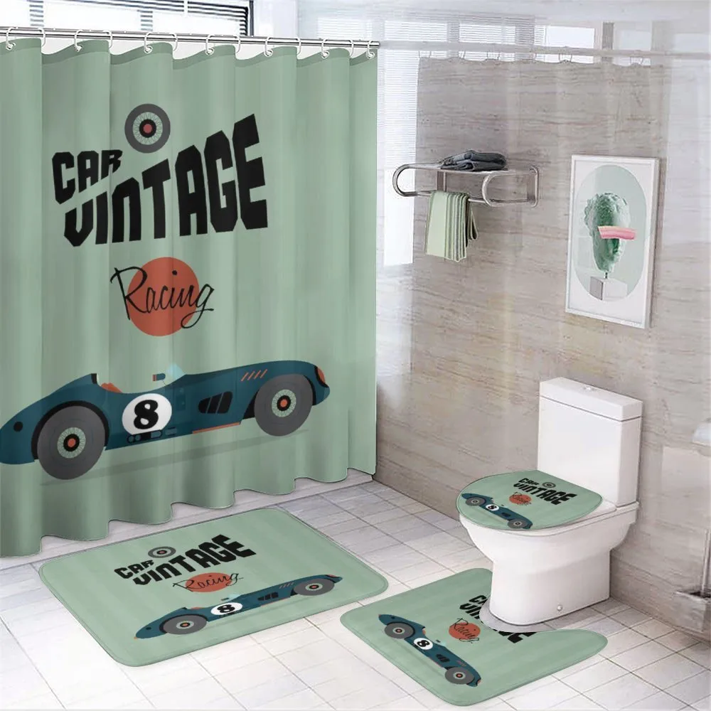 Classic Design Racing — 4-Piece Bathroom Set preview