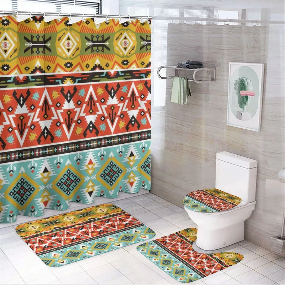 Love and Adventure Aztec — 4-Piece Bathroom Set preview