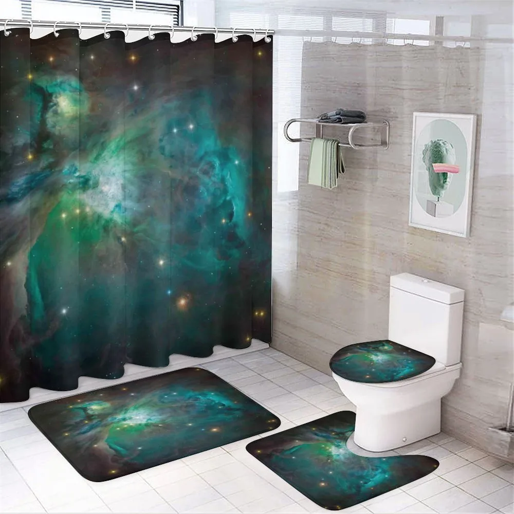 Nebula Star Dust Cloud — 4-Piece Bathroom Set preview
