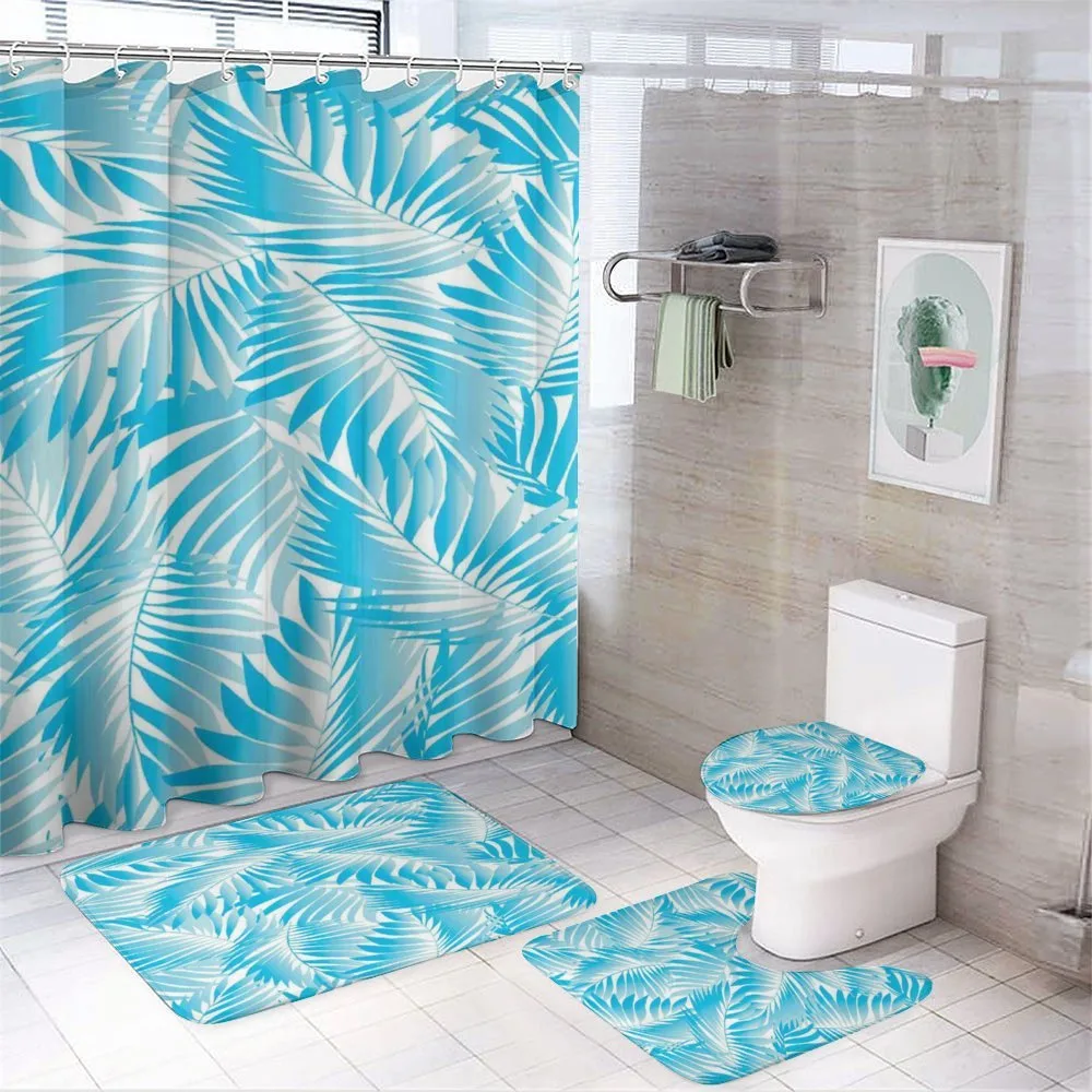 Exotic Miami Palms — 4-Piece Bathroom Set preview