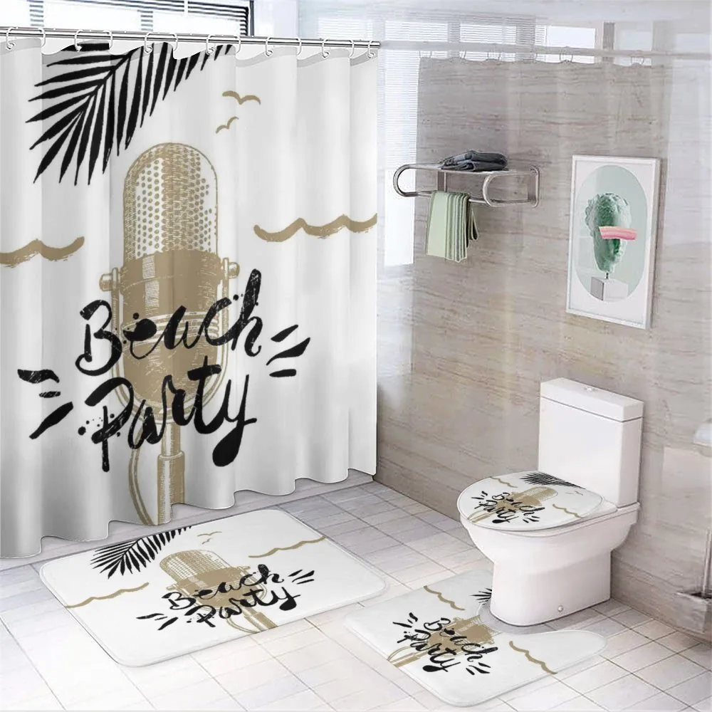 Musical Beach Party — 4-Piece Bathroom Set preview