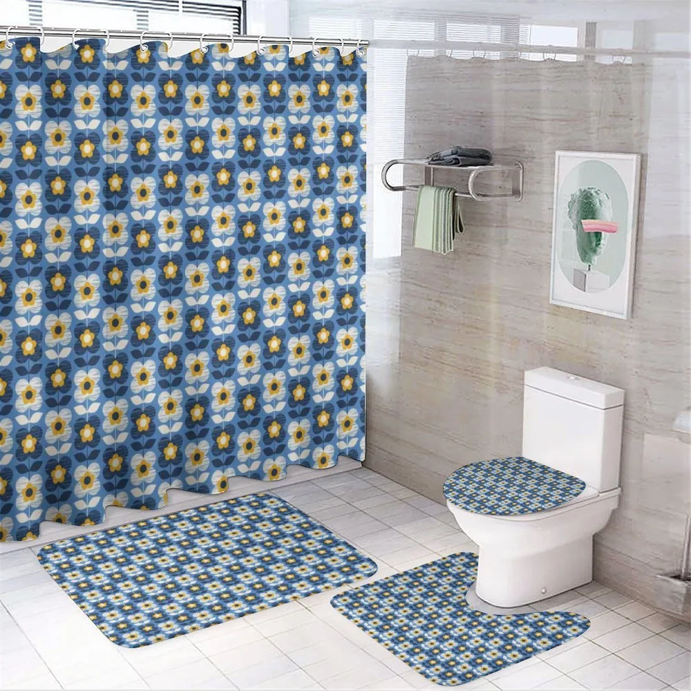 Blooming Garden — 4-Piece Bathroom Set preview