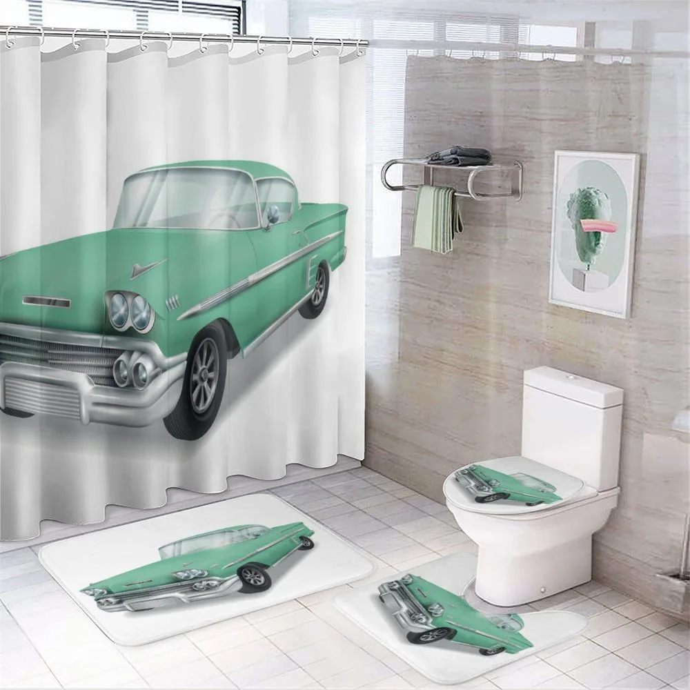 Classical Veteran Vehicle — 4-Piece Bathroom Set preview