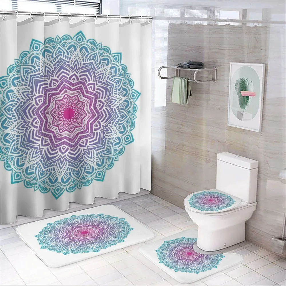 Floral Form — 4-Piece Bathroom Set preview