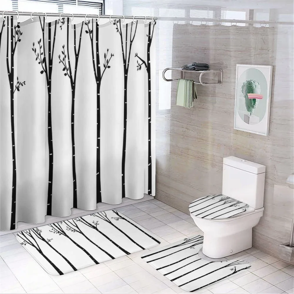 Autumn Tree Foliage — 4-Piece Bathroom Set preview