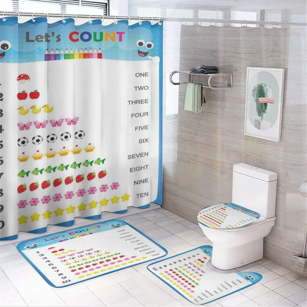Count to Ten Learning — 4-Piece Bathroom Set preview