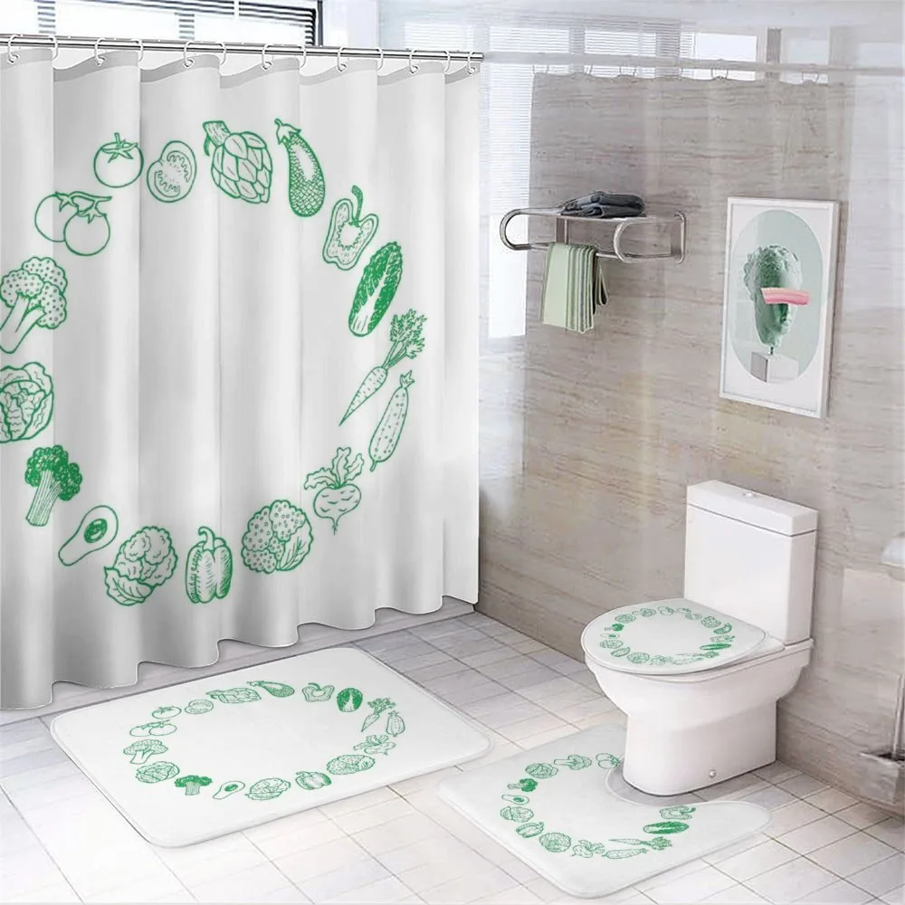 Eat More Organic — 4-Piece Bathroom Set preview
